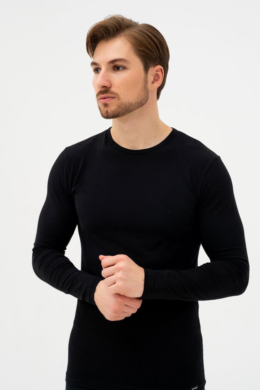 

Лонгслів Cornette (68924) 54(2XL) прозорий колір чорний