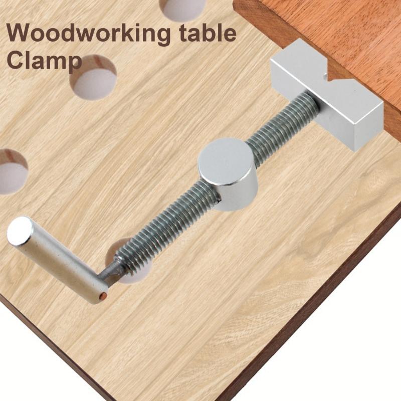 Woodworking Desktop Clip Benches Carpenters Tool For Wood Working General Clamping All-Metal Stainless Steel Clamp