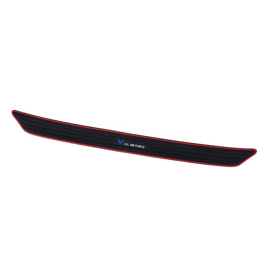 

Trunk threshold strip-Air Force red border