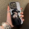 L-Lemmy Heavy Metal Sänger Handyhülle Für iPhone 16,15,14,13,12,11,Pro,Max,Plus,Mini,XS,SE Anti-Fall Schwarz Matt Hartes Bumper