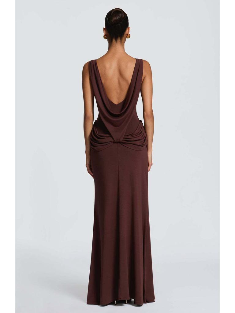 2026 Spring European & American Style Sexy Sleeveless Slim Fit High Slit Long Dress