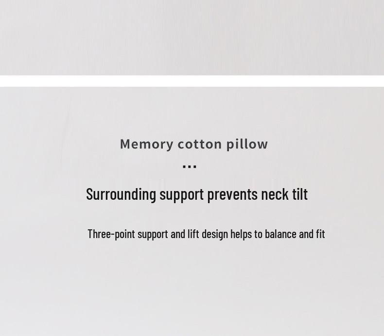 Memory Foam U-Shaped Travel Neck Pillow for Airplanes and Office Naps