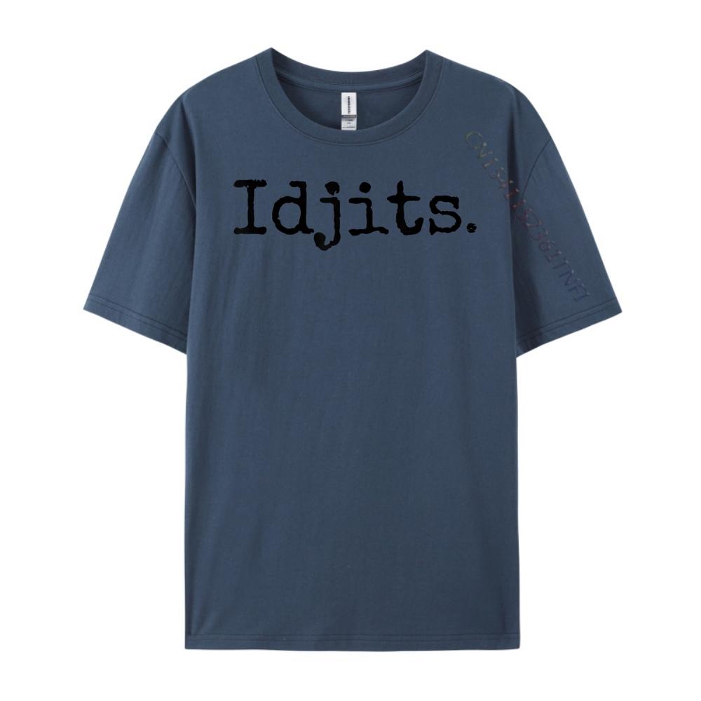 Idjits Southern Slang Redneck Idiot Slang Idjits Vintage T Shirt Unisex Short Sleeve Tee Vegan Brand Clothing