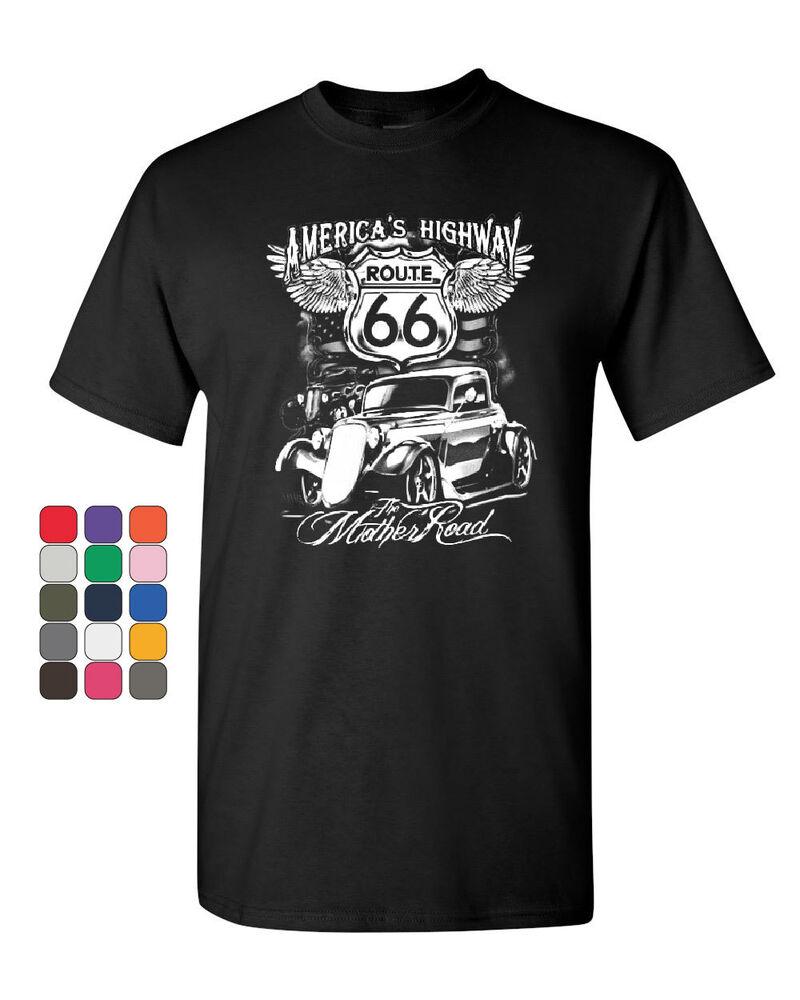 

Футболка унисекс Route 66 America s Highway The Mother Road
