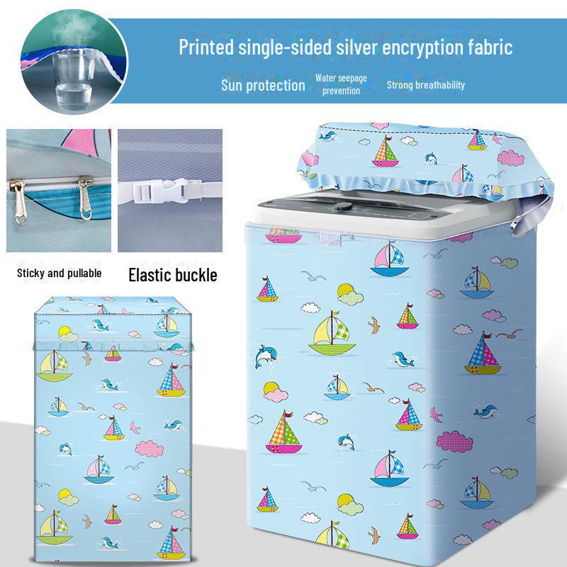 Vodotěsný a prachotěsný univerzální kryt pro pračky s horním plněním s pulsátorem: Buhaier, Little Swan, Midea