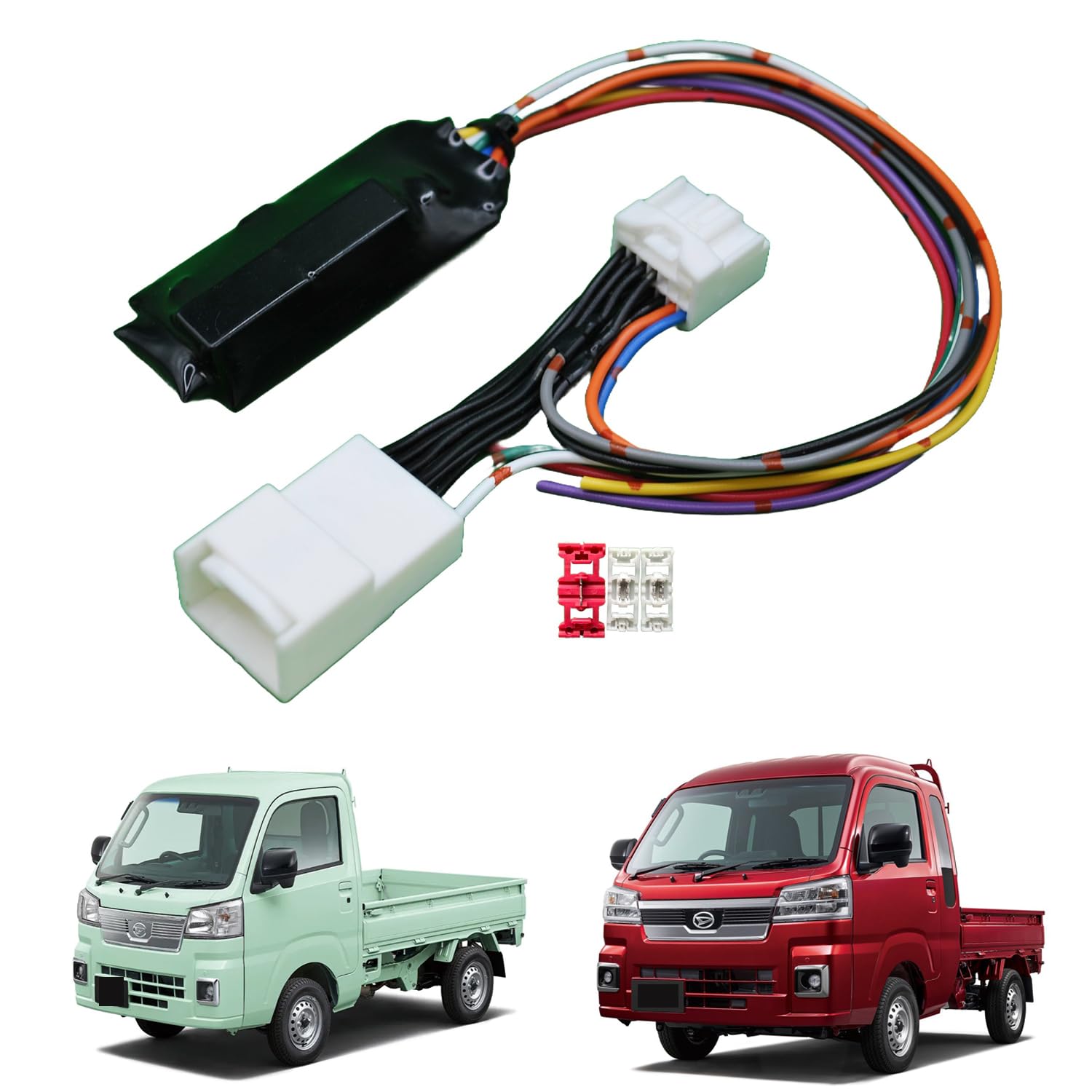 

KIYOPARA Серия S500 Hi-Jet Jumbo Серия S500 Поздний тип ~ Зеркало заднего вида, Автоматическое складывание, чёрный