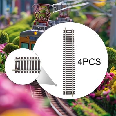 Lot de 4 Pièces HO pour Maquette Ferroviaire pour Scènes de Train DIY
