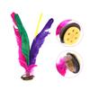 Colorful Feathers Shuttlecock Interactive Games Toys Leg Muscle Strength Body Flexibility Training Fitness Props Fun Gifts For Kids