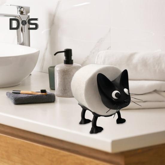 Toilettenpapierhalter, Rollenpapier-Organizer, lustiger, tierförmiger, selbststehender Papierhandtuchhalter, Badezimmer-Dekoration
