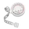 Soft BMI Tape Measure Automatic Telescopic Sewing Ruler Portable Waist Tape Measure