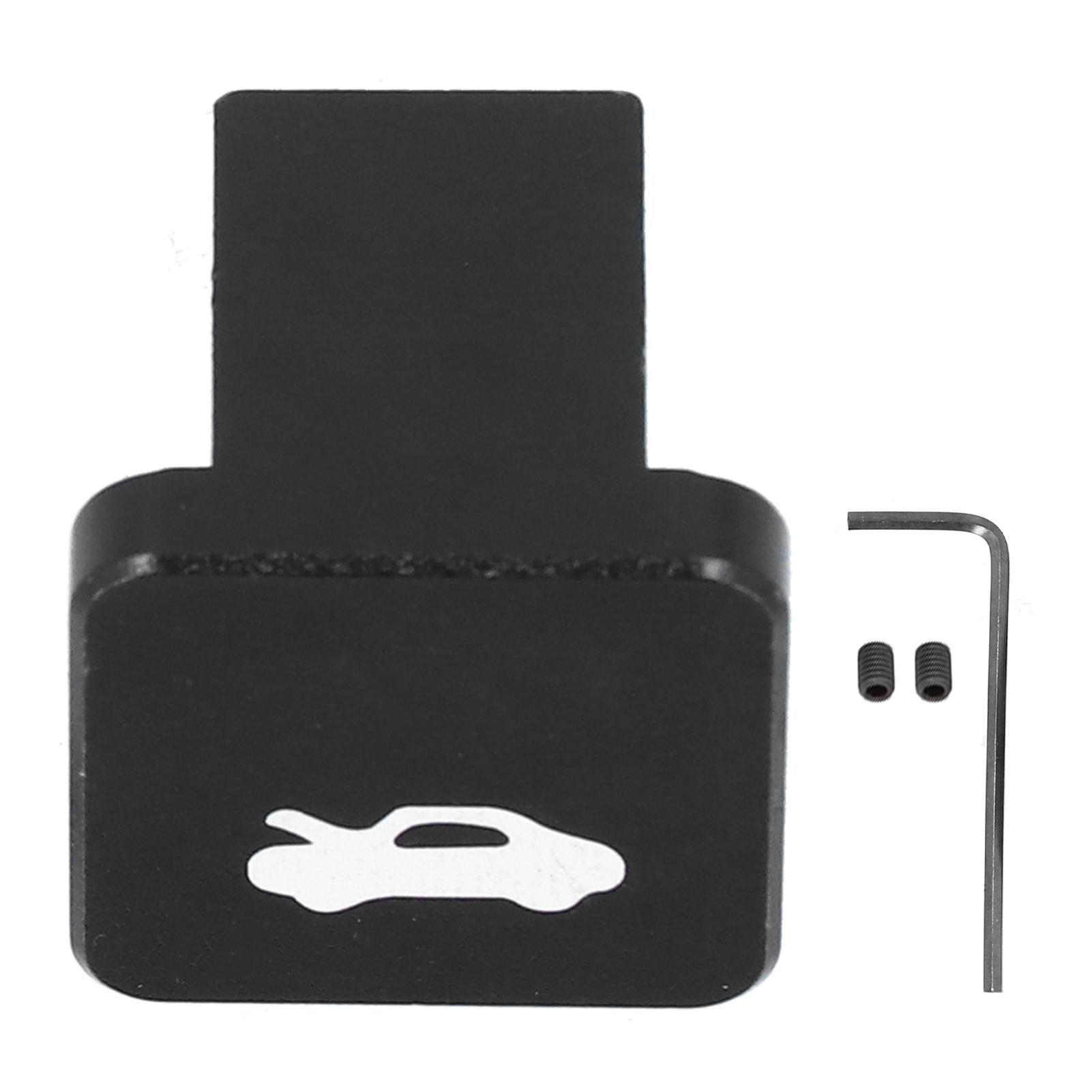 Koogeelife Unisex Black Hood Bonnet Latch Release Handle Accessory Replacement For Civic Ridgeline Crv