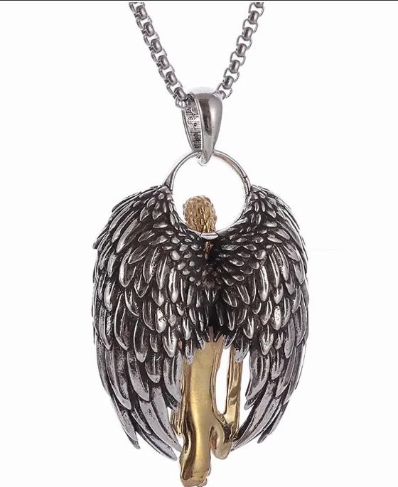 Vintage Pendant Fashion Necklace Redemption Bright Angel Necklace