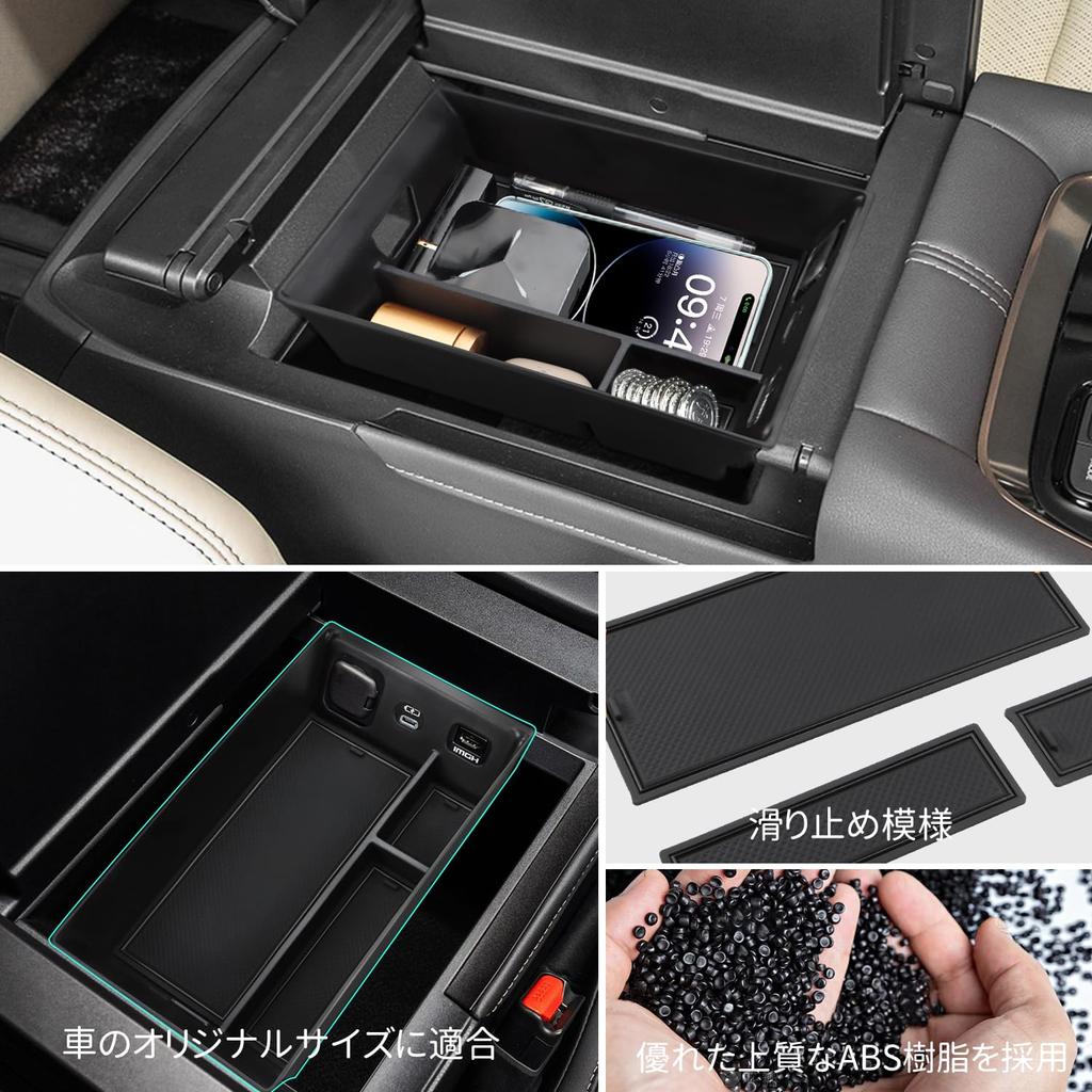Auovo Toyota New Alphard Vellfire 40 Series Dedicated Center Console Box Drink Holder Tray Cup Holder ALPHARD VELLFIRE 40 Series Console Cup Holder