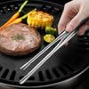 Keukentang voor Koken Grillen Keukentang Hittebestendig Roestvrij Staal Voedseltang Multifunctionele Voedselklem Zwaar Uitgevoerd