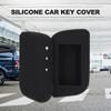 Car Key Case Silicone Black Red Blue Car Key Fob Case Cover Holder Shell For Starline A93/A63 Russian Version (1-pk)