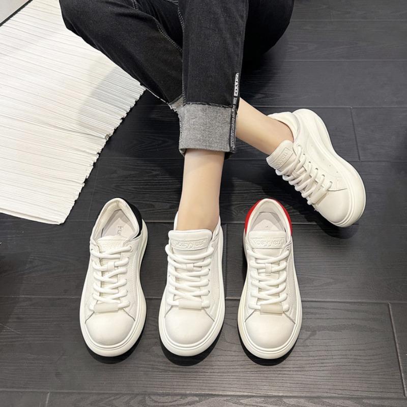 New Fashionable Women's Sneakers Thick-soled Single Shoes Casual Sports Shoes