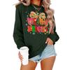 Women's Loose Comfortable Casual Fashionable Character Printing Round Neck Long Sleeved Sweatshirt