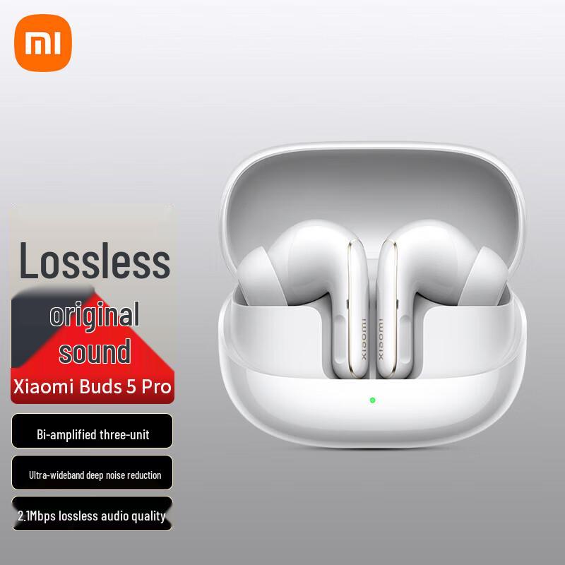 

Xiaomi Buds 5 Pro In-Ear Noise-Cancelling Bluetooth Earbuds