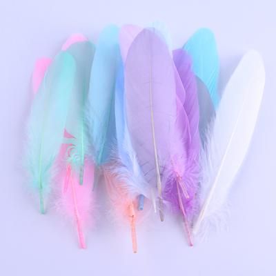 50Pcs Shellfish Feather Goose Feather Diy Handmade Jewelry Accessories Handicrafts Cat Toys Decorative Feathers