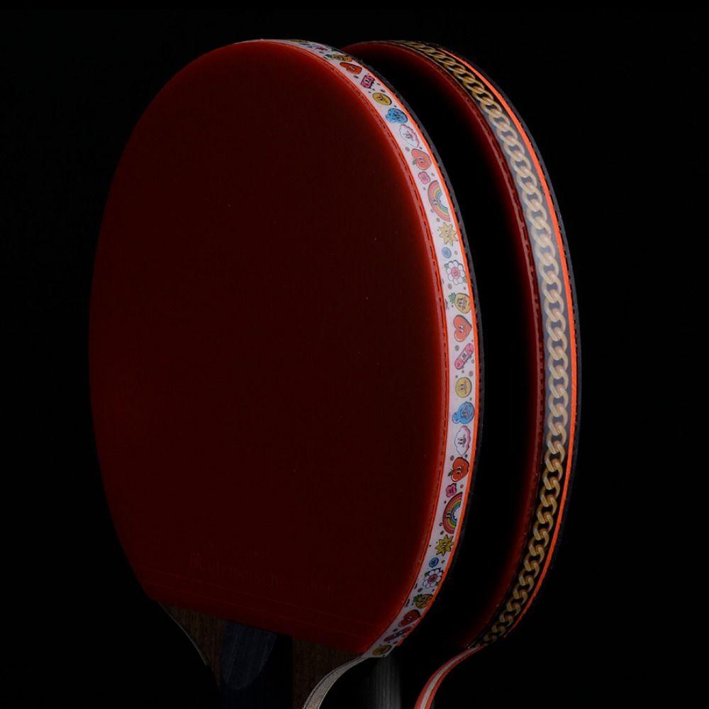 Hard Table Tennis Racket Edge Tape Multicolor Table Tennis Racket Protector  Sport