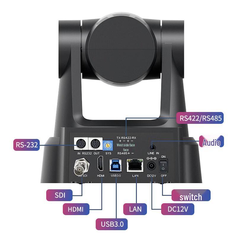 Huachang Vision HC-HSU920 HD Video Conference Camera with 20x Optical Zoom (CN version)