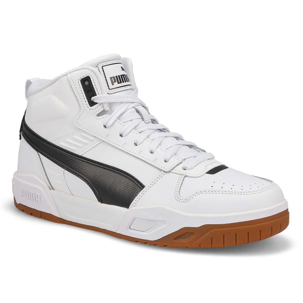 PUMA RBD Tech Mid Unisex Sneakers White Cool Light Gray 396148-08