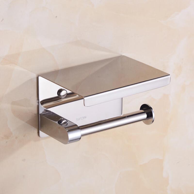 

cmaos Stainless Steel Suction Cup Toilet Paper Holder
