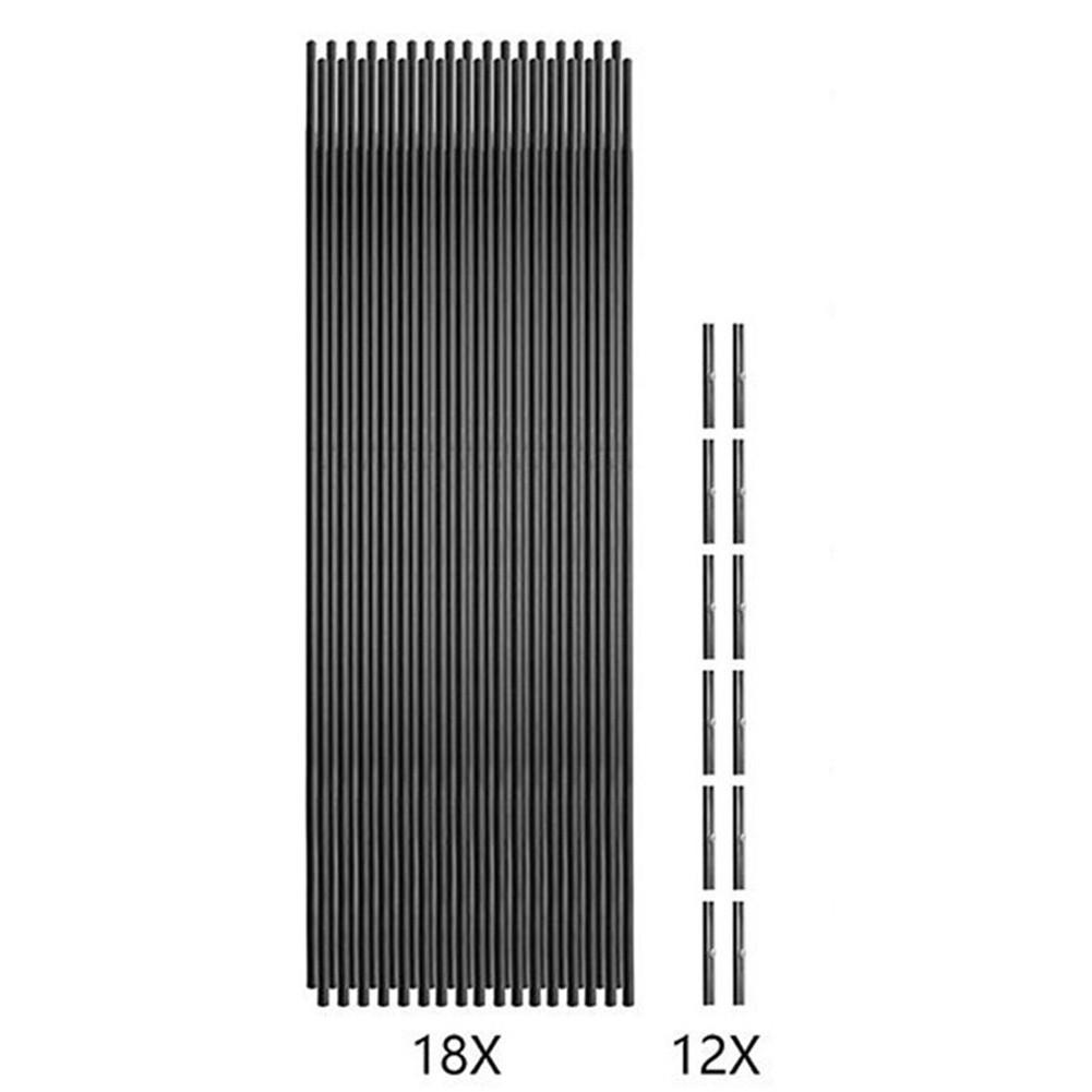 Cerceaux de tunnel Pinces de support pour plantes Connecteurs Pneus en fibre de verre pour lit surélevé