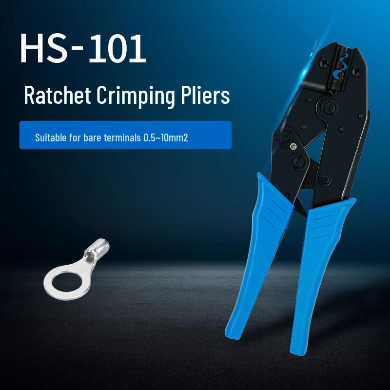 SN-02C/HSC Ratcheting Crimping Tool for 0.25-2.5 mm² BHT/FDD/RV/SV Wire