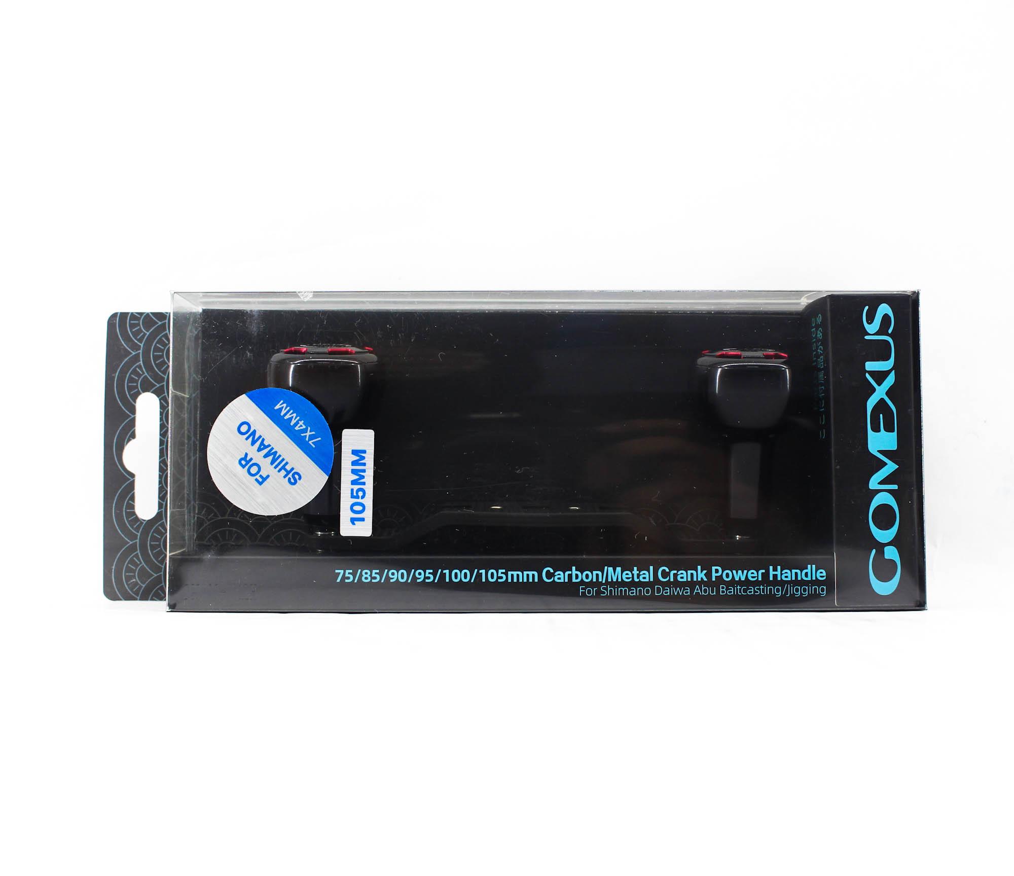 

Ручка Gomexus DCS105AS30BKRD Carbon Black 105 мм 7x4 мм Shimano (5739)