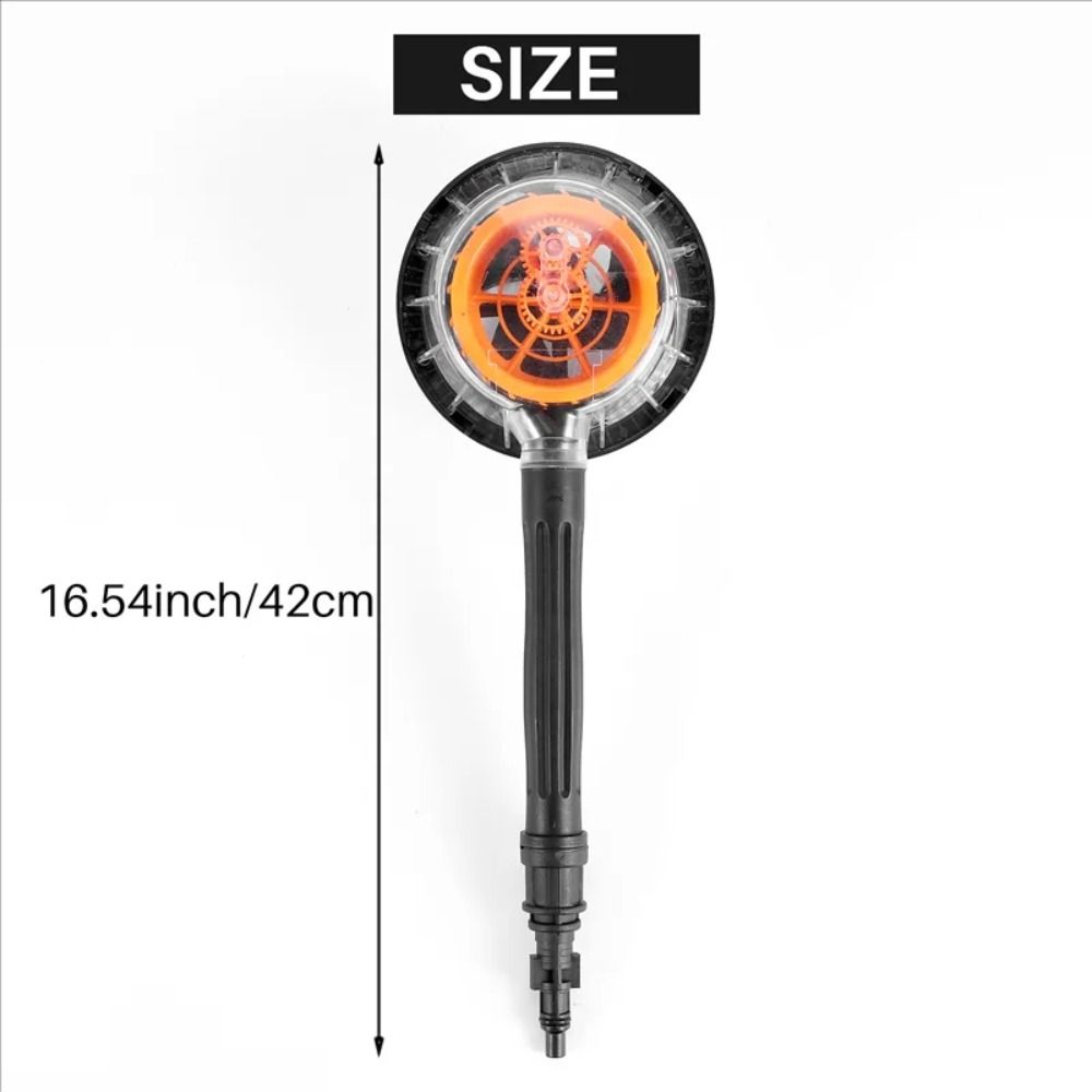 Rotating Round High Pressure Car Wash Brush Rigid Clean Water Cleaning Brush  Car Washing