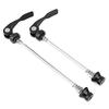 ZTTO 1 Pair Mountain Bicycle Bike Drum Quick Release Lever Skewer Safety Locker (Black)