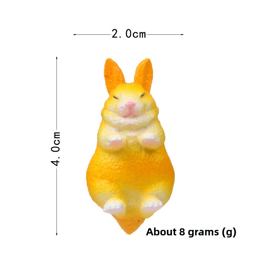 Japanese Cartoon Resin Bunny Magnet Refrigerator Decor For Kids And Home