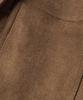 Dimitri Black Faux Suede Blazer Jacket_Mocha