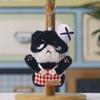 Plush Cat Keychain With Pp Cotton Filling For Backpack Decor And Gifts