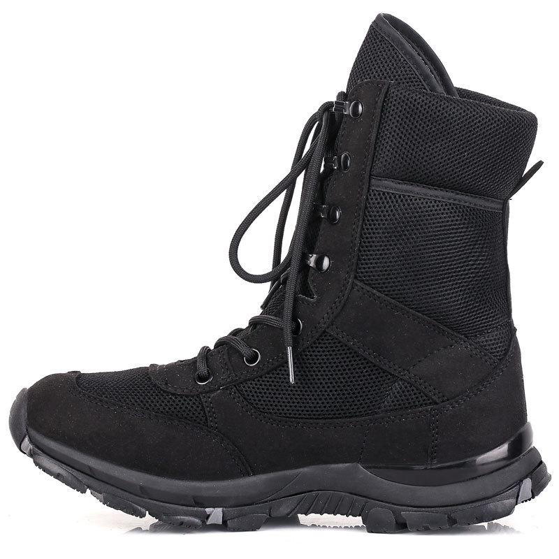 

Мода 2026 Новые Мужские Летние Тренировочные Высокие Ультралегкие Дышащие Сетчатые Уличные Рабочие Ботинки для Безопасности 37 чёрный