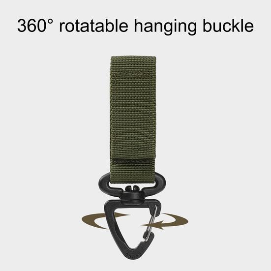 2 szt. Wiszący breloczek z kółkiem obrót o 360 stopni karabinek typu D wiszący pierścień hak do torby na kemping