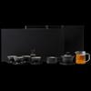 Elegant Black Ceramic Kung Fu Tea Set