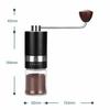 VKCHEF Manual Coffee Grinder with Stainless Steel Mortar, Adjustable Grinding, 6-Degree Adjustment, Grinds Coffee Beans, Perfect for Home or Outdoor U