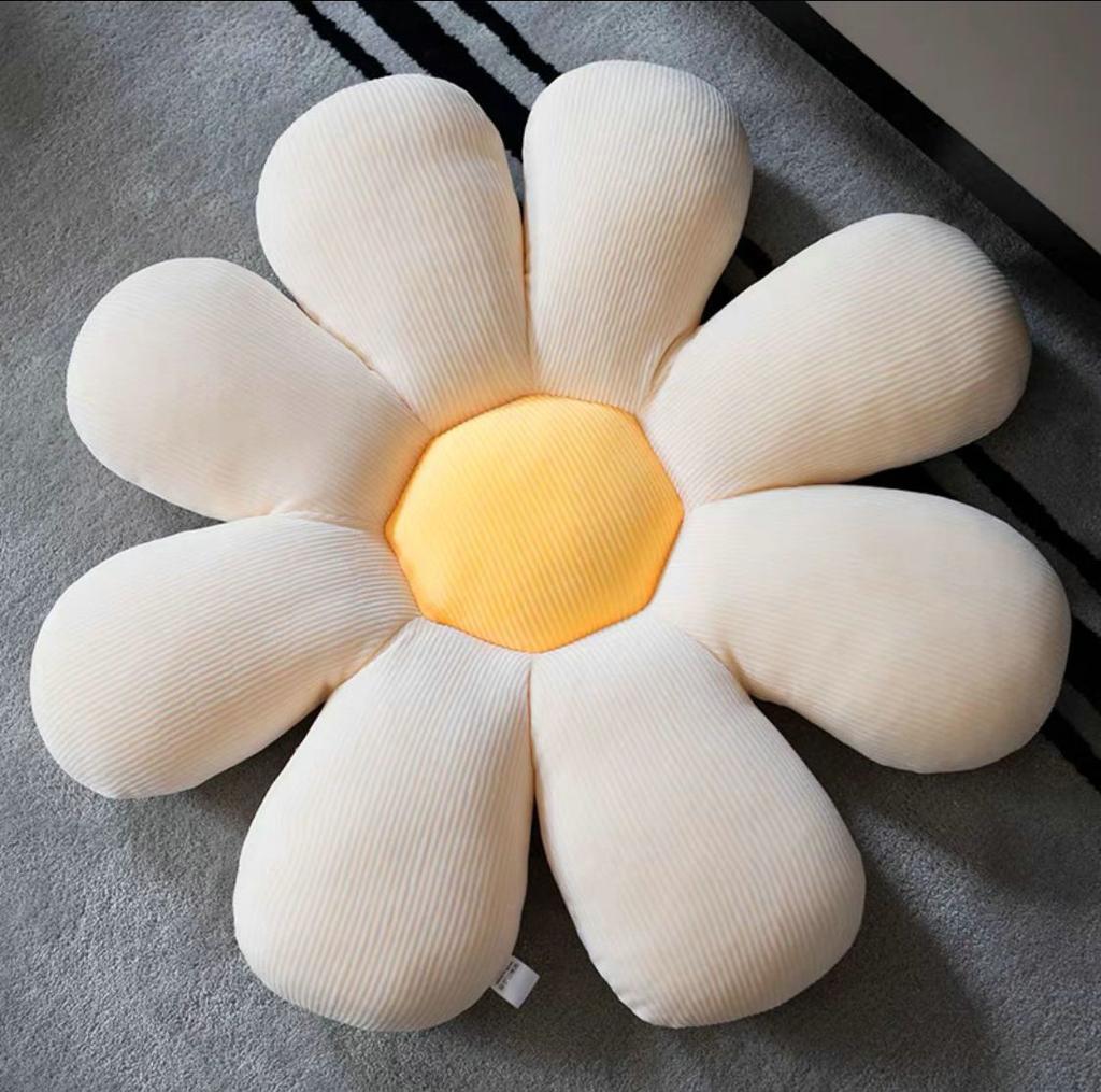 Soft Colourful Flower Pillow Stuffed Plush Daisy Flowers Shape Plant Chair Cushion Home Sofa Decor Soll Kids Girl Birthday Gift