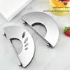 Stainless Steel Semicircular Tabletop Napkin Holder