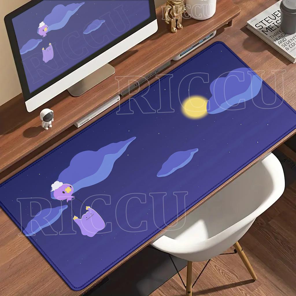 Gaming Pads HD Anime Large Desk Mat Ditto XXL Gamer Mouse Pad Pokémon Keyboard Extended Mousepad Office PC Desks Accessories Rug