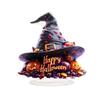 Kürbisbaum und Hexenschädel, 2D flaches Acryl, geeignet für Büro, Wohnzimmer, Ornamente, Partys, Weihnachten, Halloween