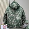 Plus Size 5XL-11XL Fashion Men's Oversize Parkas Winter Coat Hooded Casual Loose Thick Warm Outerwears Men Jackets
