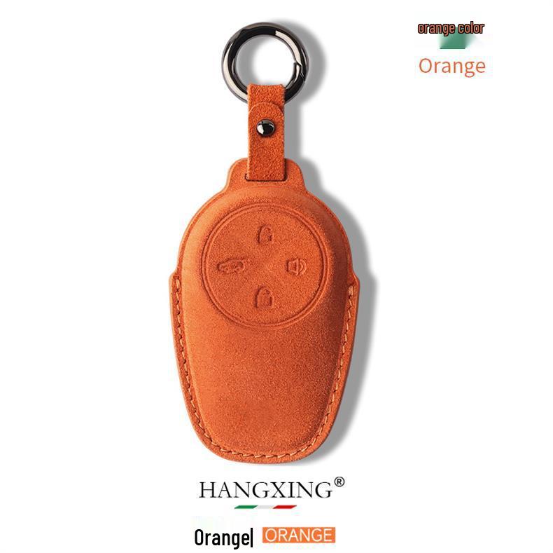 NIO ET5/ET7/ES6/ES8/EC6 Hochwertiges Wildleder Schlüsseletui - Unisex Auto Schutzschale Hülle