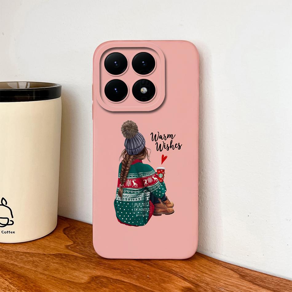 For Xiaomi 15T Pro Phone Case For Xiaomi 17 Pro Max Cute Astronaut Funda For Xiaomi15T Soft Liquid Silicone Durable Back Covers