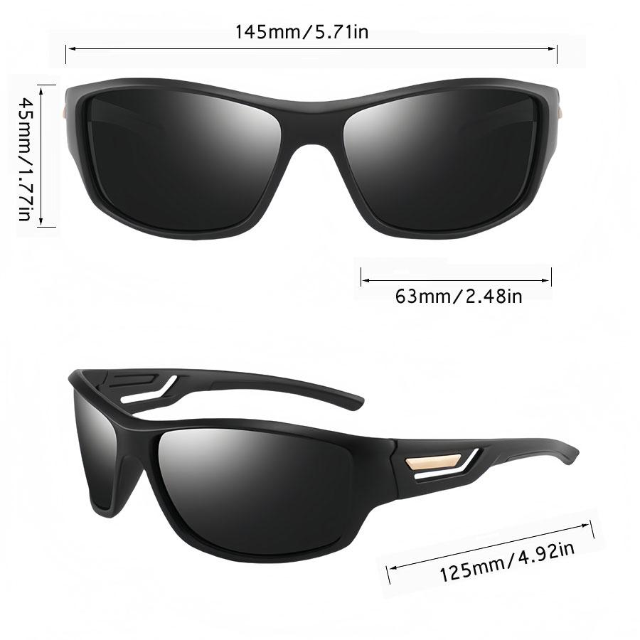 UV400 Fishing Sunglasses for Men Women Outdoor Sports Running Driving Hiking Bike Bicycle Goggles Sun Glasses