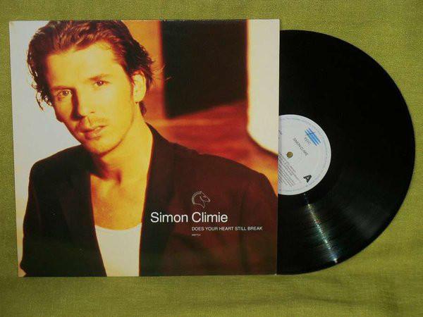 

12inch Record SIMON CLIMIE - Does Your Heart Still Break 6587736 Epic 1992 UK Dance & Electronica Used