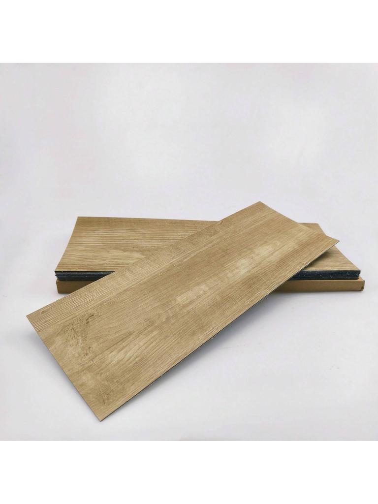 10 ks 40x15cm PVC Podlahové Samolepky Samolepicí Samolepky Voděodolné Zesílené Dřevěný Vzor Podlahové Samolepky Samolepky Obývací Pokoj