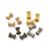 30pcs Metal Spring Funnel Shape Spacer Beads Caps Beading DIY Findings End Caps Bead Stoppers For Jewelry Makings Accessories